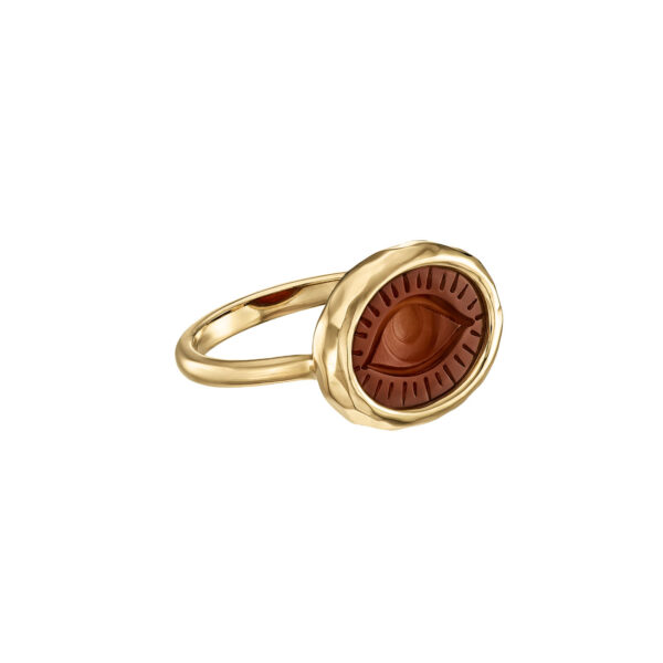 Protection Ring Carnelian